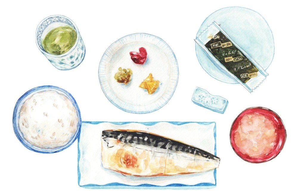 1000x655 Lovely Watercolor Paintings Of Food In Japan All About Japan - Watercolor Food