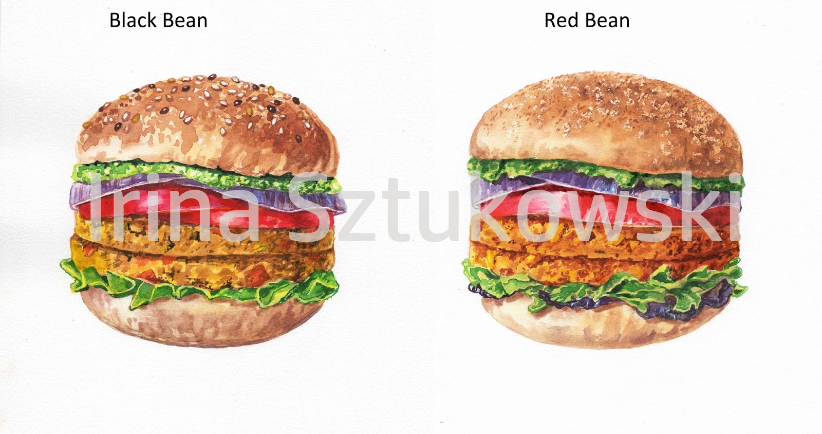 1600x844 Irina Sztukowski Watercolor Food Illustrations - Watercolor Food Illustrations