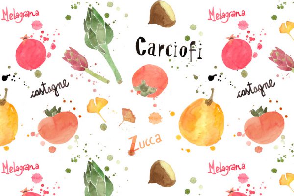 600x400 Beautiful Watercolor Food Illustrations By Giorgia Bressan - Watercolor Food Illustrations