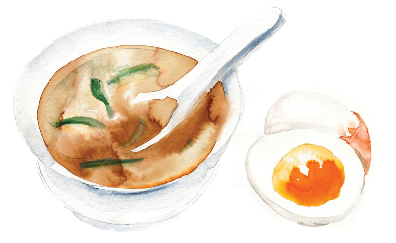 800x490 Food Illustrations For Eat Healthy Magazine - Watercolor Food Illustrations