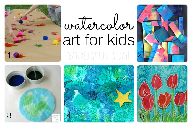 Watercolor For Kids At Paintingvalley.com 