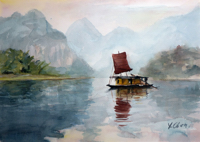 700x497 Original Watercolor Paintings For Sale - Watercolor For Sale