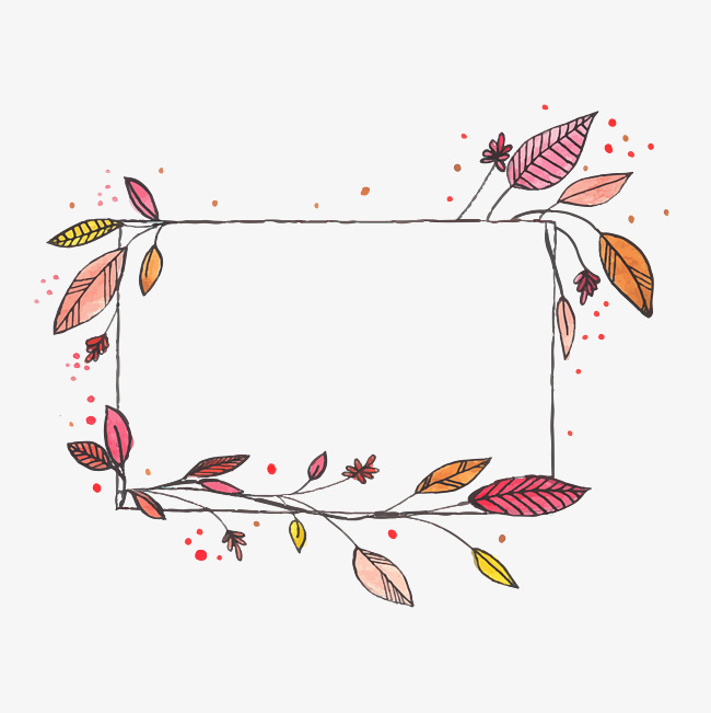 650x651 Hand Painted Watercolor Vector Decorative Frame, Hand Painted - Watercolor Frame