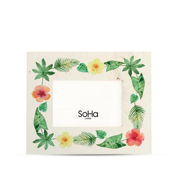 600x600 Watercolor Round Frame 4 X 6 Soha Living - Watercolor Frame