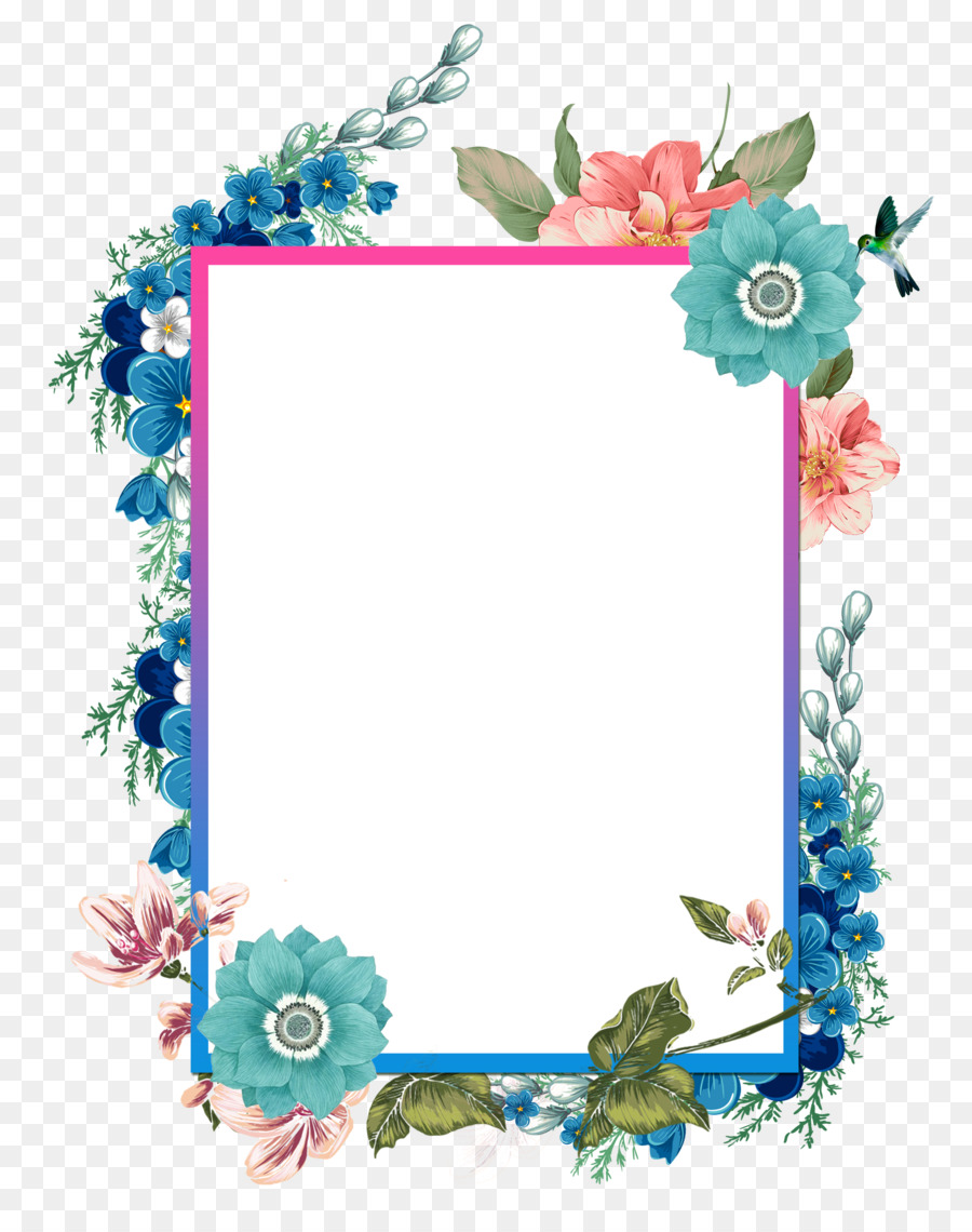 900x1140 Borders And Frames Watercolor Painting - Watercolor Frame