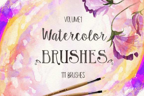 580x386 Watercolor Brushes Free Download Photoshop Action - Watercolor Free Download