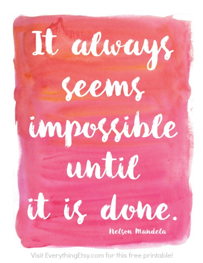 650x841 Positive Quote Printable - Watercolor Free Download