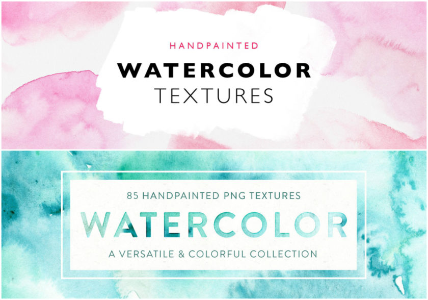 840x588 Latest Resources Handpainted Watercolor Textures (Plus Freebies) - Watercolor Freebies