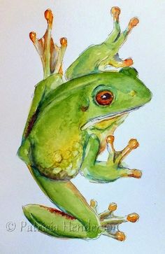 236x363 Sometimes You Just Have To Take A Leap,you Just Never Know What - Watercolor Frog