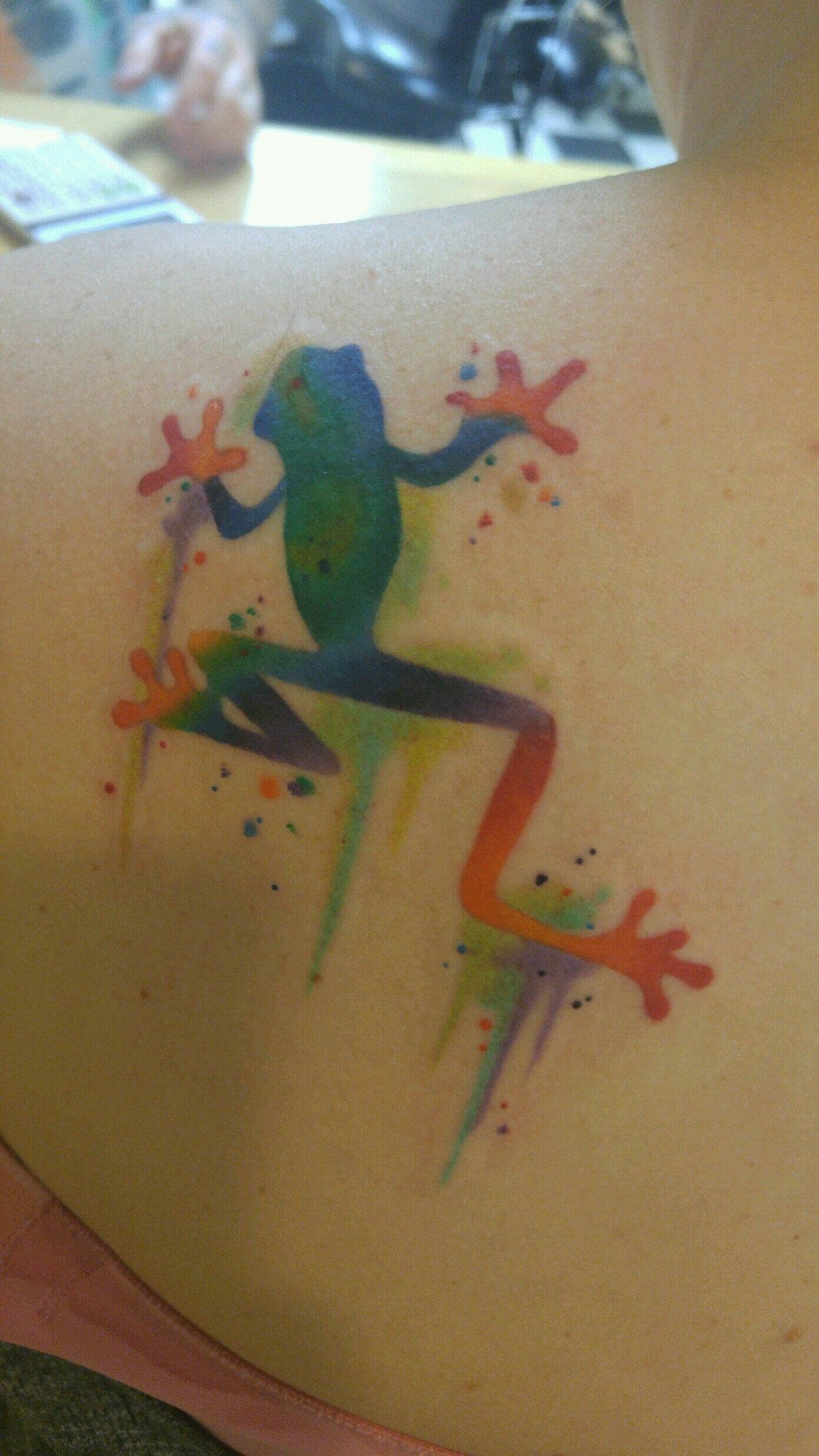1391x2473 Frog Tattoo Watercolor Tattoo Tattoo Watercolor - Watercolor Frog Tattoo