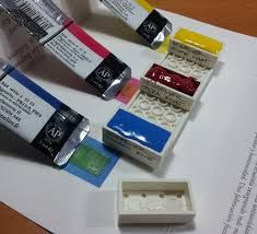 235x214 Watercolor Cotman Full Pans From Lego - Watercolor Full Pans