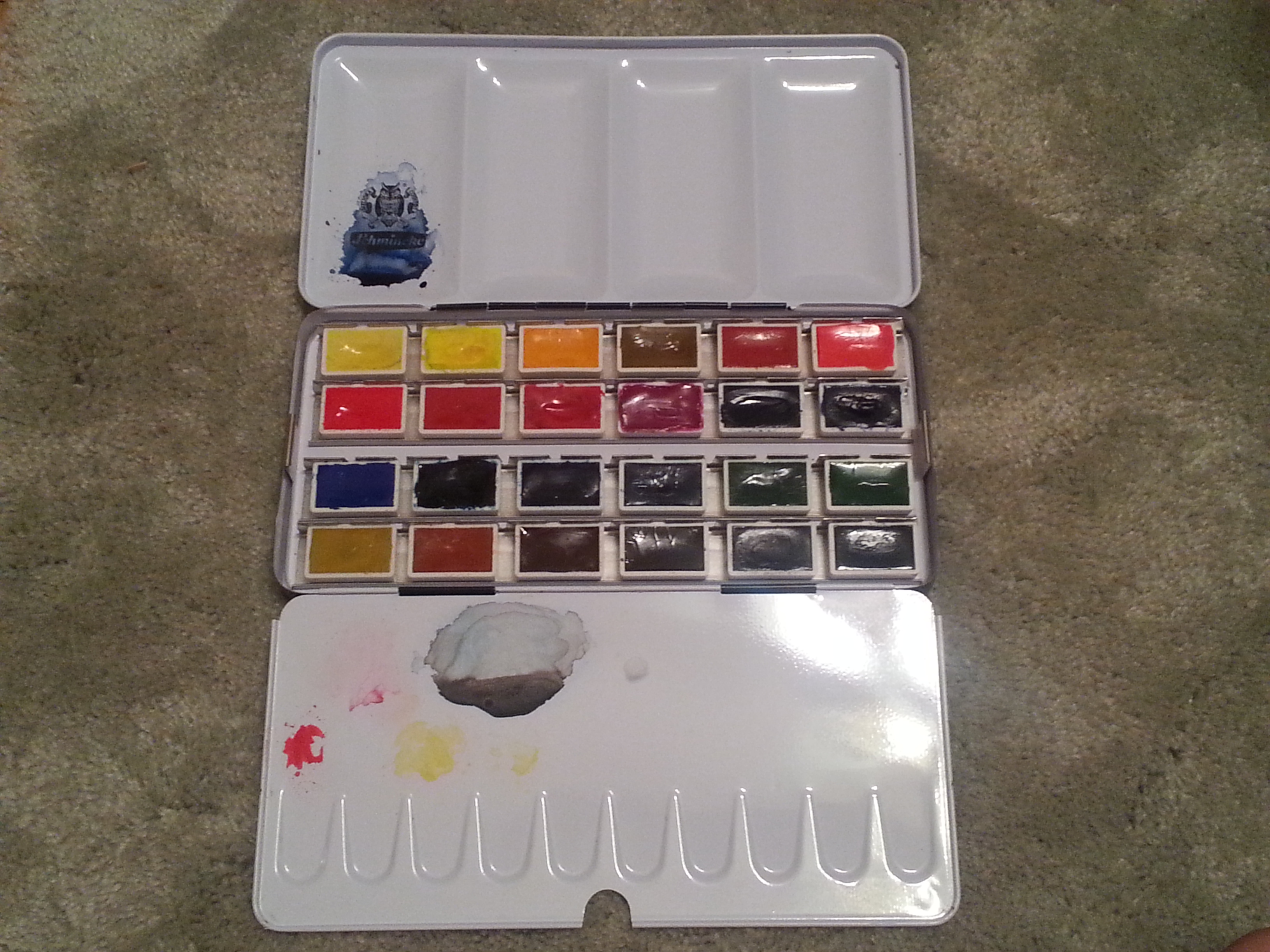 3264x2448 Watercolor Pans The Mind Of Michelle - Watercolor Full Pans