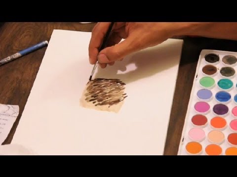 480x360 How To Create Fur With Watercolors Art Tutorials - Watercolor Fur
