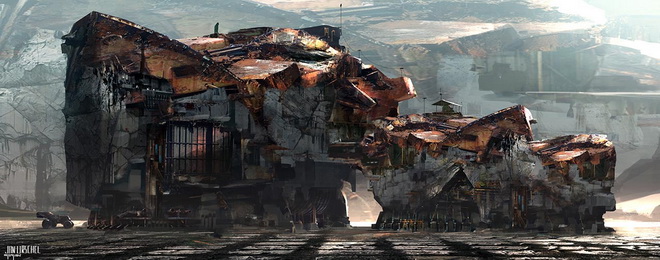 660x260 Concept Game Artist Jan Urschel Digital Art Gallery - Watercolor Game Art