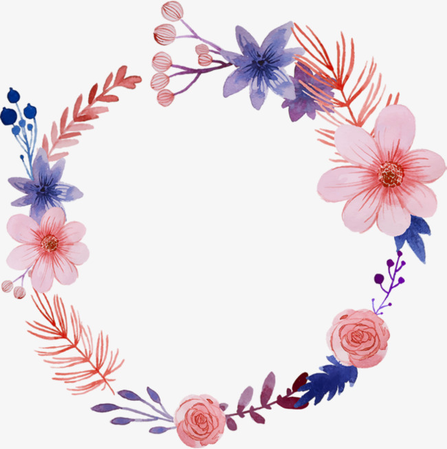 650x652 Watercolor Garlands, Watercolor Clipart, Watercolor, Garland Png - Watercolor Garland