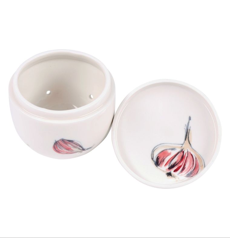 760x785 Watercolor Garlic Keeper Pineapple On Main - Watercolor Garlic