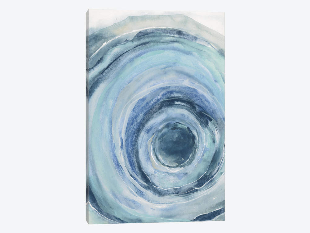 1000x750 Watercolor Geode Ix Canvas Print By Chris Paschke Icanvas - Watercolor Geode