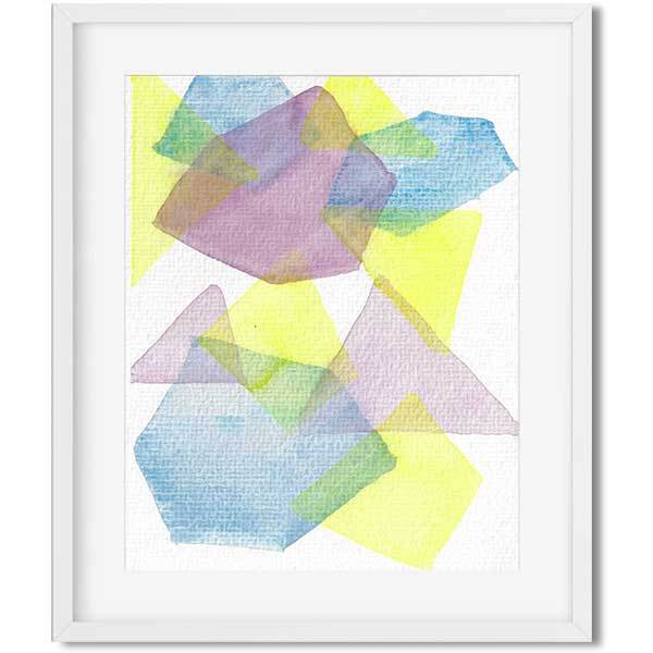 600x600 - Watercolor Geometric