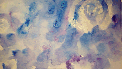 416x234 Animation Rain Watercolor Gif On Gifer - Watercolor Gif