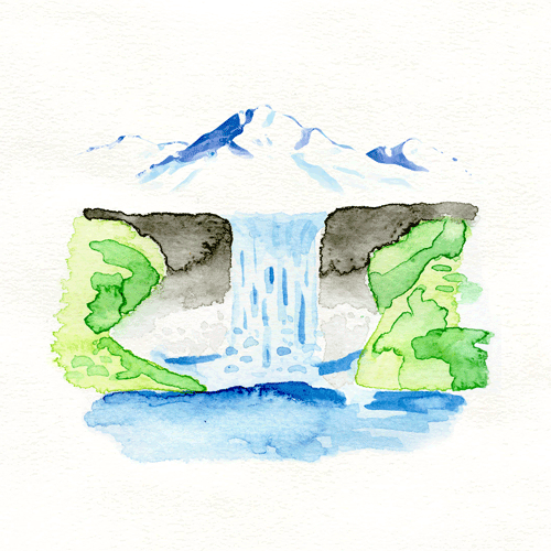 500x500 Best Watercolor Gif Gifs Find The Top Gif On Gfycat - Watercolor Gif