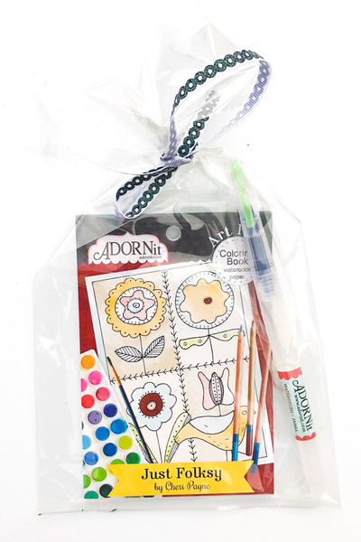 400x600 Just Folksy Watercolor Gift Set - Watercolor Gift Set
