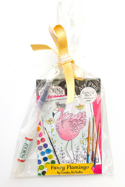 400x600 Flamingo Fever Watercolor Gift Set - Watercolor Gift Set