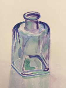 225x300 Watercolor Painting Glass Fyi Los Alamos - Watercolor Glass Bottles
