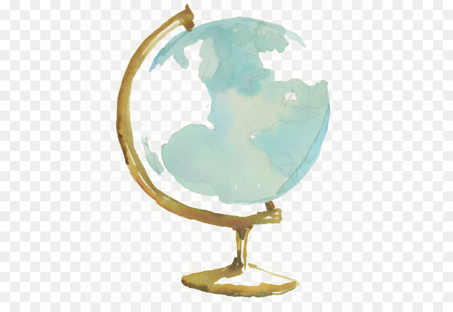 900x620 Globe Watercolor Painting Drawing - Watercolor Globe