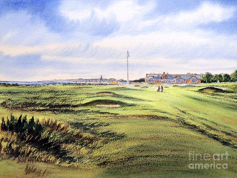 900x675 Golf Course Watercolor Paintings Fine Art America - Watercolor Golf