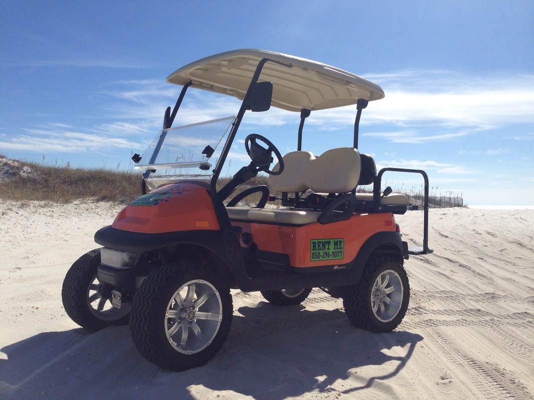 Watercolor Golf Cart Rental at PaintingValley.com | Explore collection