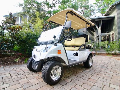 400x300 3br House Vacation Rental In Santa Rosa Beach, Florida - Watercolor Golf Cart Rental