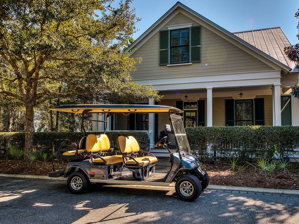 Watercolor Golf Cart Rental at Explore collection