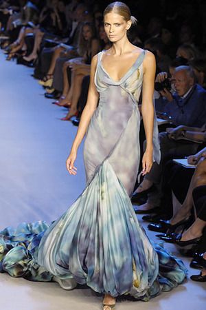 300x450 Zac Posen Spring 2008 Rtw Watercolor Gown - Watercolor Gown
