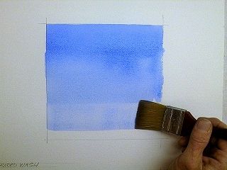 320x240 Fully Explained Watercolor Technique For Graded Washes - Watercolor Gradient Wash