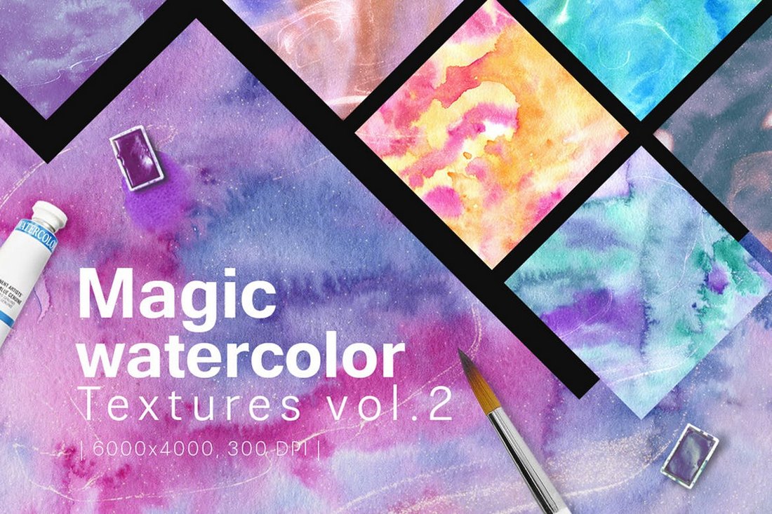 1100x733 Best Watercolor Background Textures Design Shack - Watercolor Graphic Design