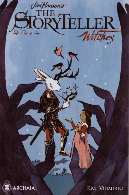 491x737 Jim Henson Storyteller Witches Regular Sm Vidaurri Cover (2014 - Watercolor Graphic Novel