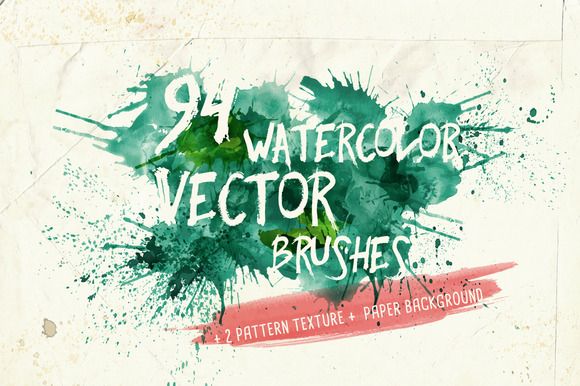 580x386 70 Beautiful Watercolor Graphics, Effects, Brushes, And More - Watercolor Graphics