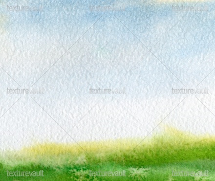 440x370 Watercolor Sky Grass - Watercolor Grass Texture