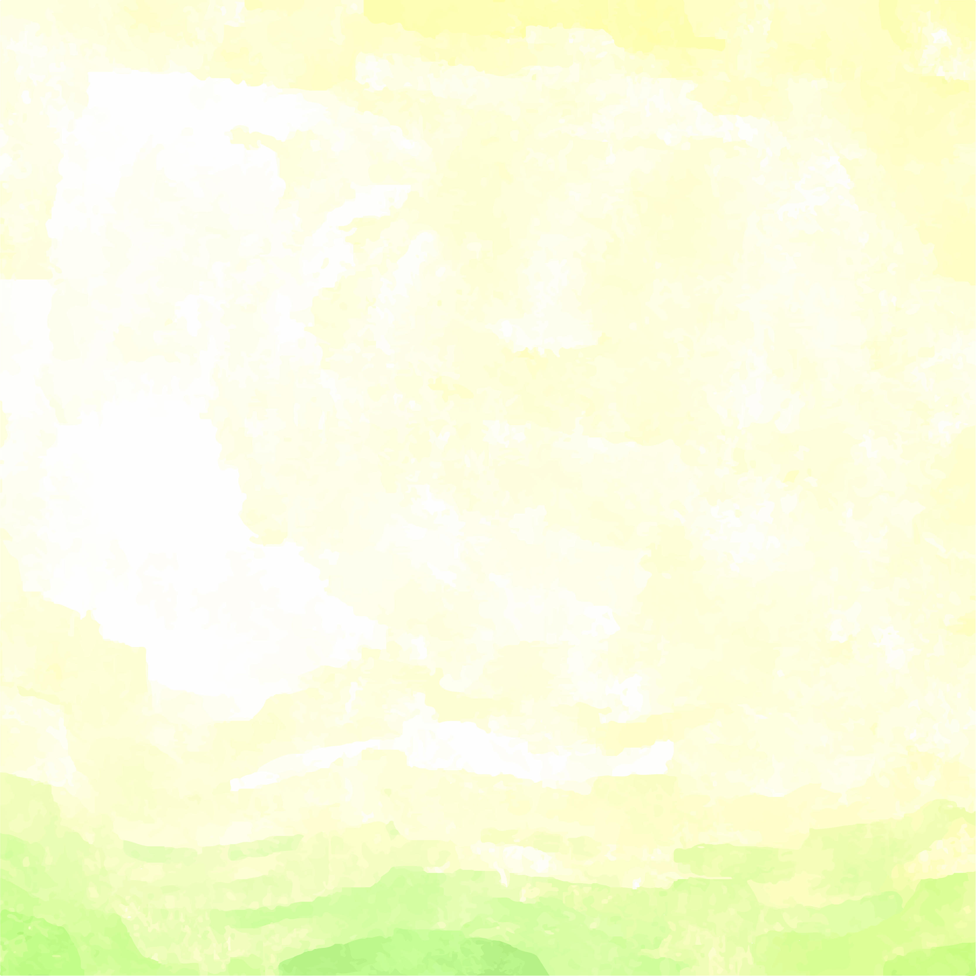 3333x3333 Light Yellow And Green Watercolor Background 123freevectors - Watercolor Green Background
