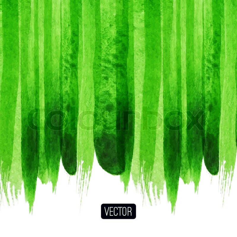 800x800 Vector Abstract Hand Drawn Background, Green Textured Background - Watercolor Green Background