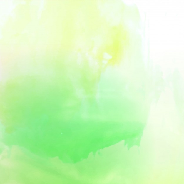 626x626 Abstract Bright Green Watercolor Background Vector Free Download - Watercolor Green Background