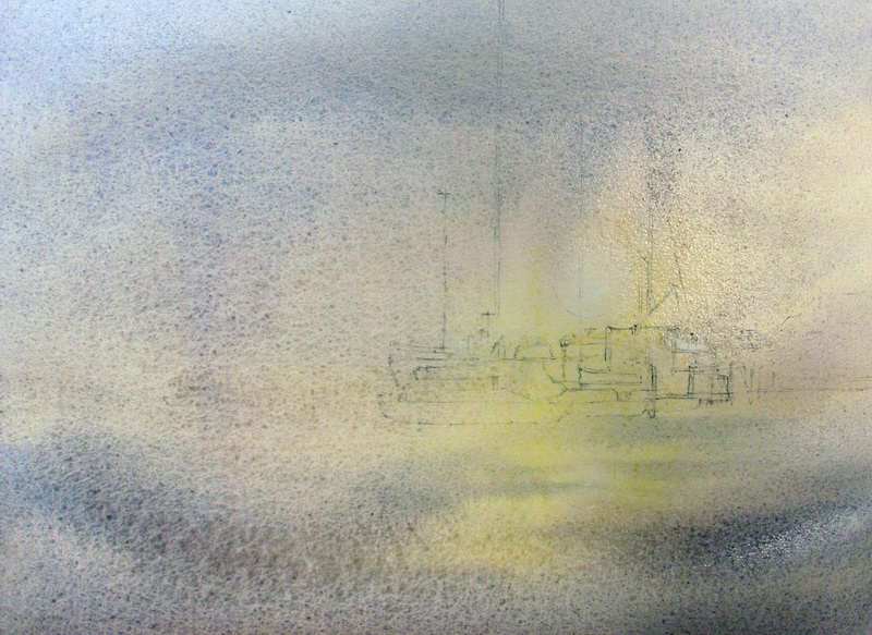 800x583 How To Paint Fog With Watercolor - Watercolor Grey