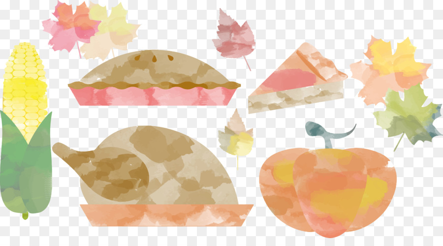 900x500 Watercolor Painting Thanksgiving - Watercolor Grid
