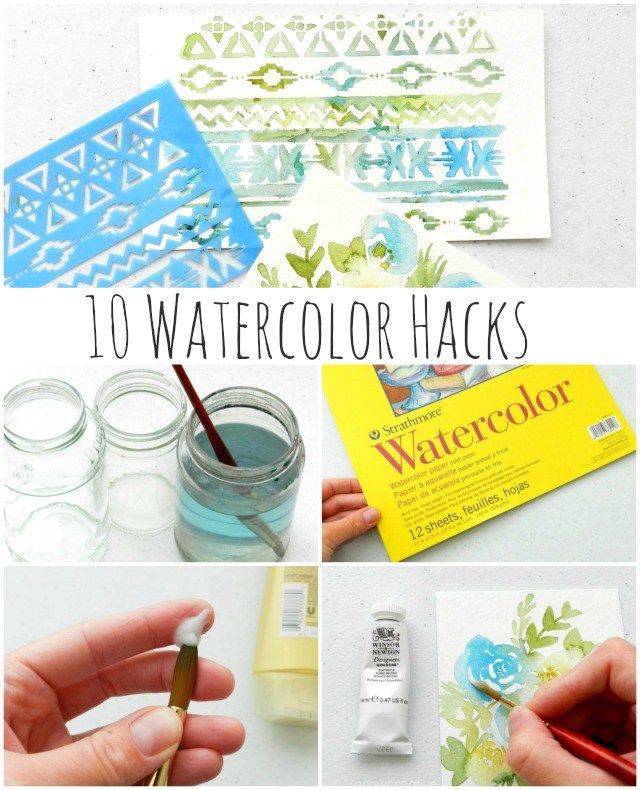 640x790 10 Watercolor Painting Hacks Painting Hacks, Watercolor And - Watercolor Hacks