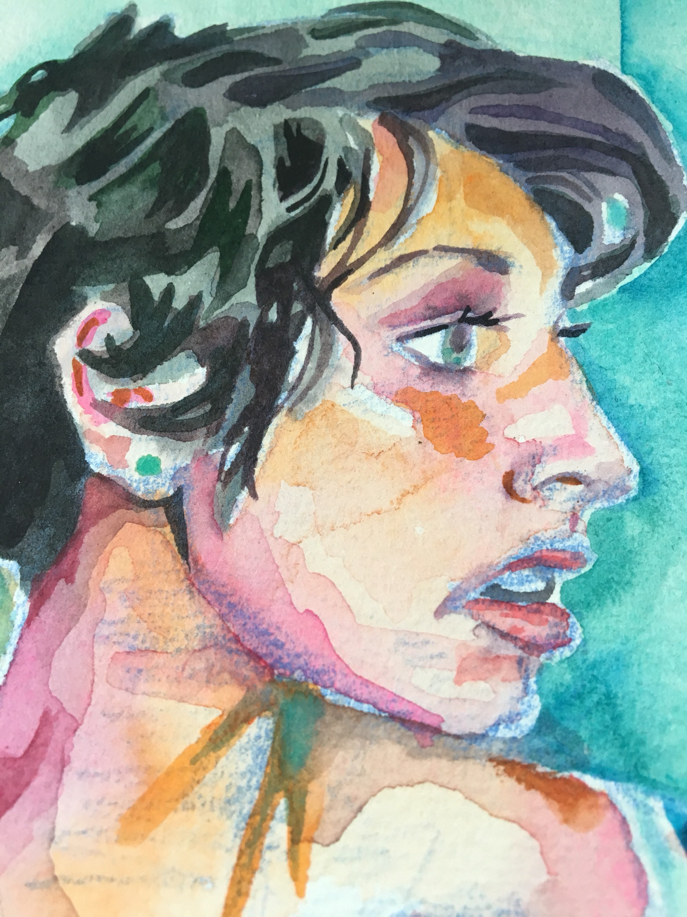 2250x3000 Seeing Stars - Watercolor Hair