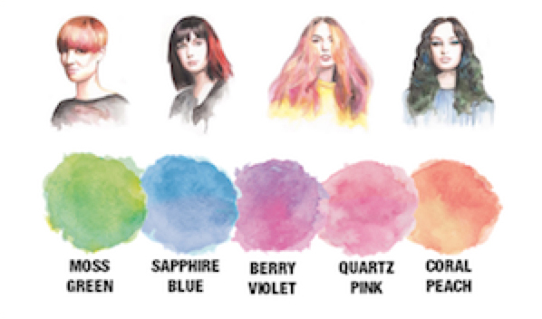 598x352 Watercolors For Hair - Watercolor Hair