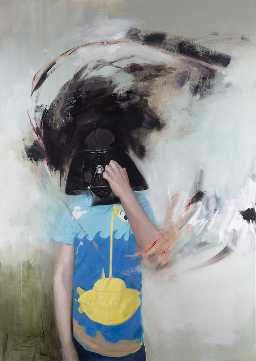 853x1200 Mask - Watercolor Hair Mask