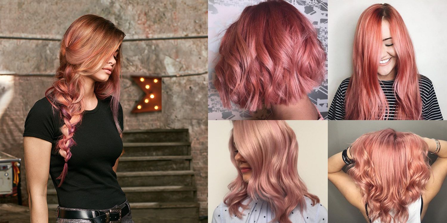1500x750 How To Rock Rose Gold Hair Color This Summer Matrix - Watercolor Hair Shampoo