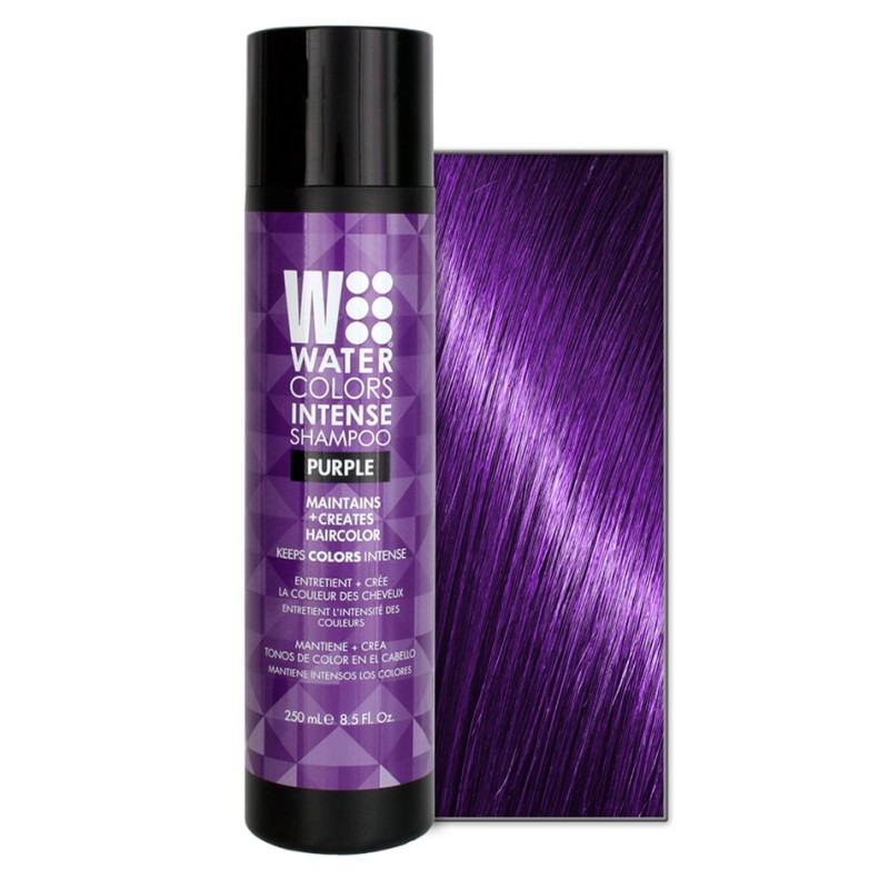 800x800 Tressa Watercolors Intense Shampoo Purple 8.5 Oz - Watercolor Hair Shampoo
