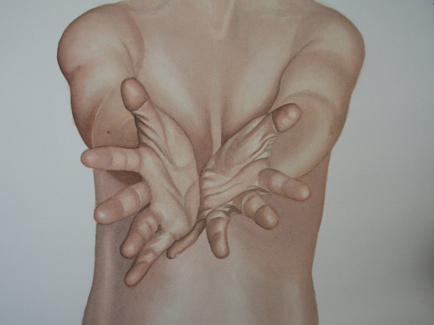 864x648 Tracey Costescucommission Portraits Amp Original Artwork Watercolor - Watercolor Hands